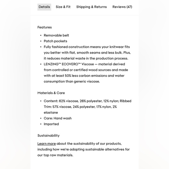 Babaton Ty Cardigan 
ARITZIA 
Womens Beige Belted sweater robe - Picture 6 of 7